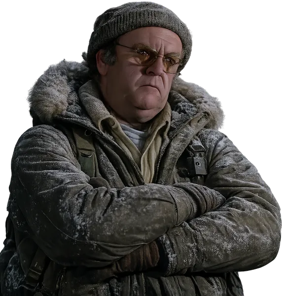 Surveillance camera dossier of Dr. Blair, Outpost 31 Station Biologist