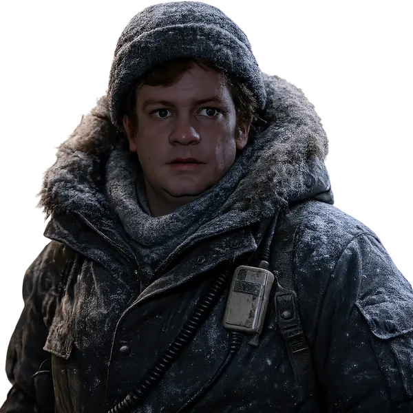 Surveillance camera dossier of Norris, Outpost 31 Geologist
